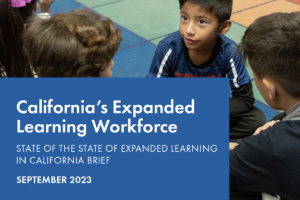 CA's Expanded Learning Workforce Publication 