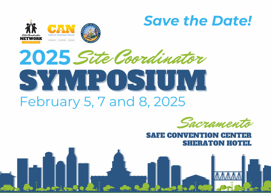 2025 Site Coordinator Symposium Save the Date 