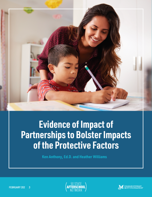 Evidence of Impact of Partnerships to Bolster Impacts of the Protective Factors