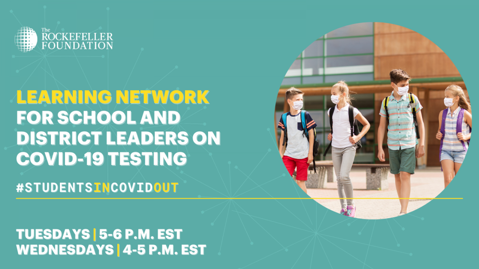 Image for Learning Network For School and District Leaders on COVID-19 Testing