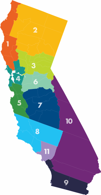 CA Regional Map
