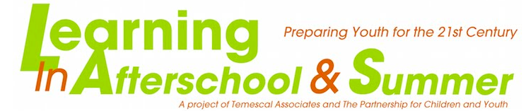 Learning in Afterschool & Summer logo 