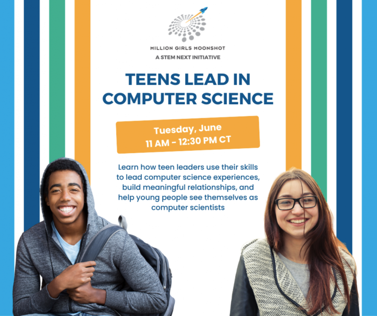 Teens lead in computer science flyer