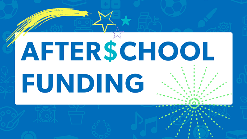 Afterschool Funding graphic