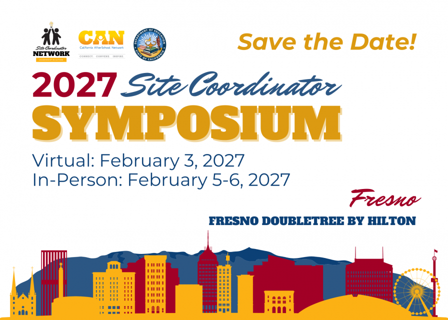 2027 Site Coordinator Symposium Save the Date