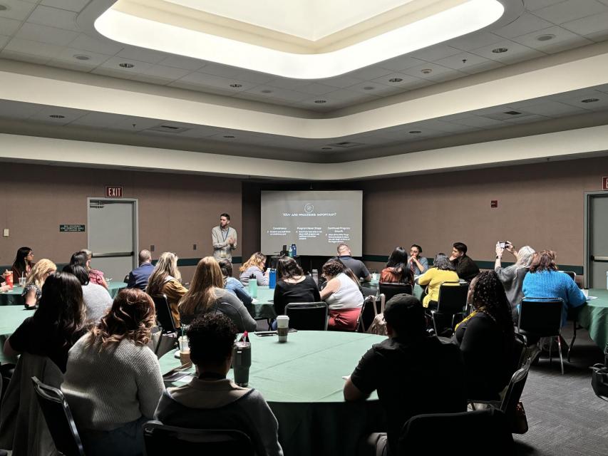 Image of participants in a workshop 