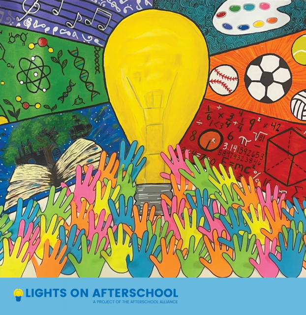 2024 Lights On Afterschool poster 