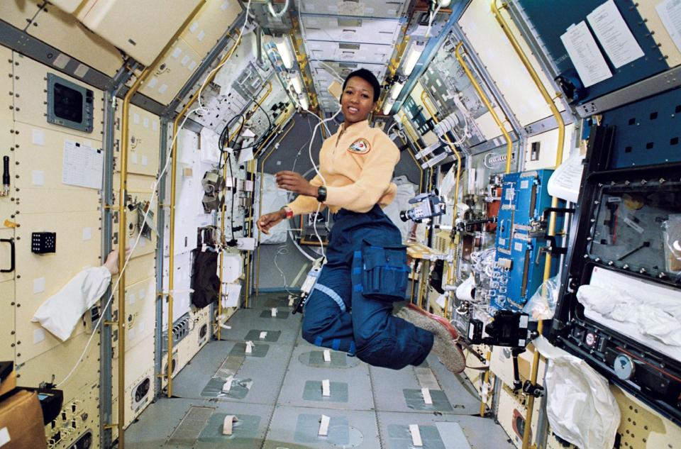 Mae Jemison the first African American woman in space photo