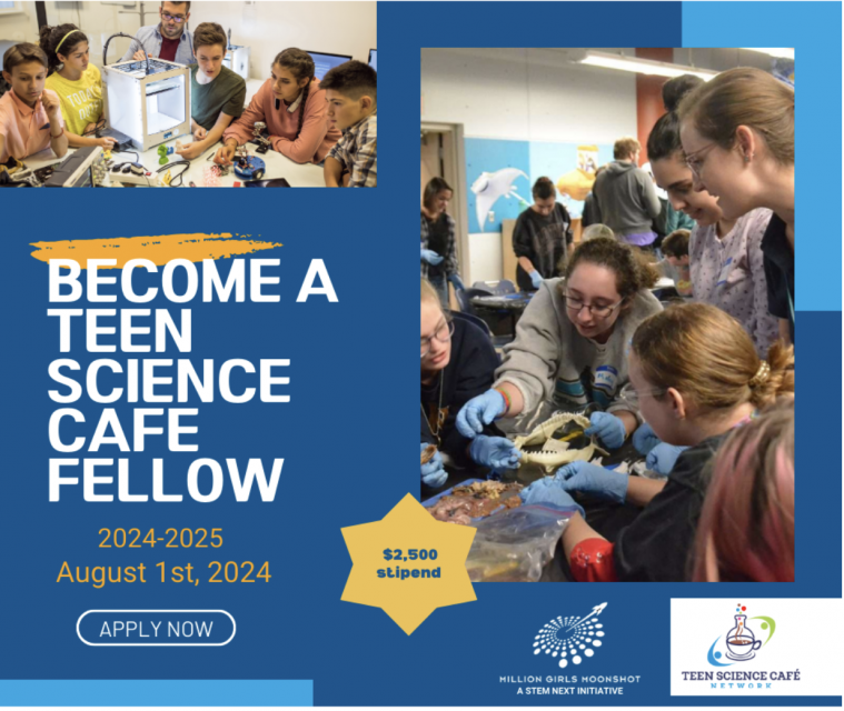 Teen Science Cafe Fellow Flyer